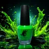Green nail polish bottle, transparent matte texture nail polish storage bottle, nail art tool accessories Specification image